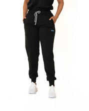 Black V-neck + Jogger Pants (Unisex)