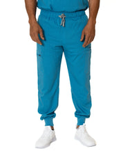 Turquoise V-Neck + Jogger Pants (Unisex)